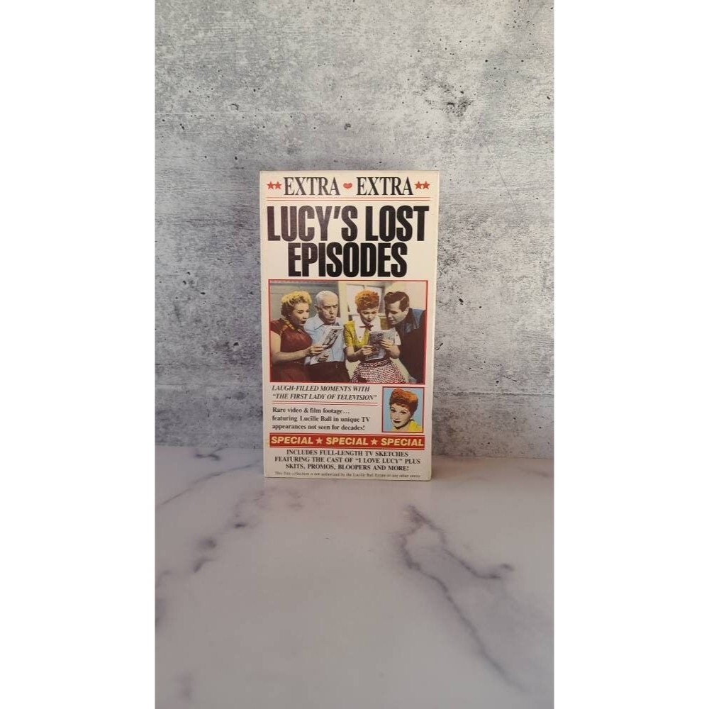Lucys Lost Episodes VHS